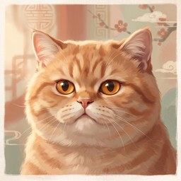 猫 · 咪咪 · 橘猫 · 14斤 的头像